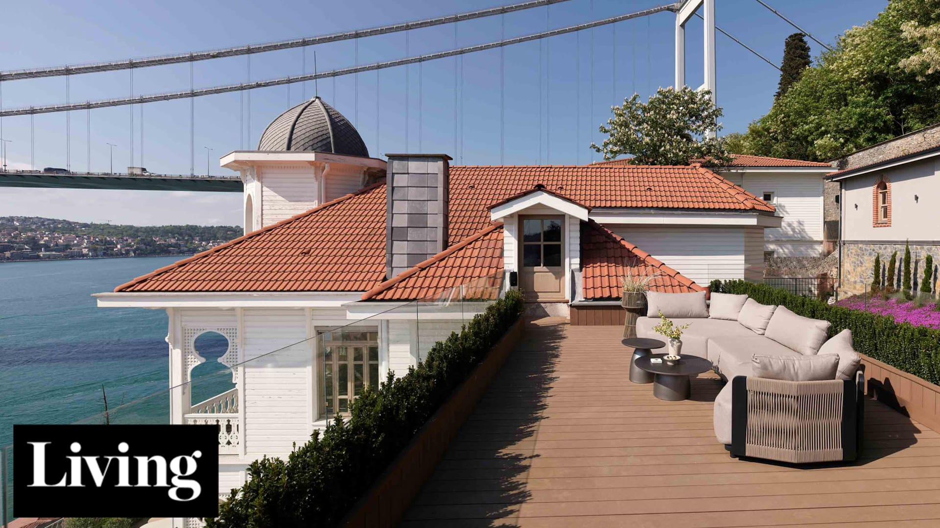 Un “refugio de invierno” del período otomano se transformó en una residencia familiar contemporánea