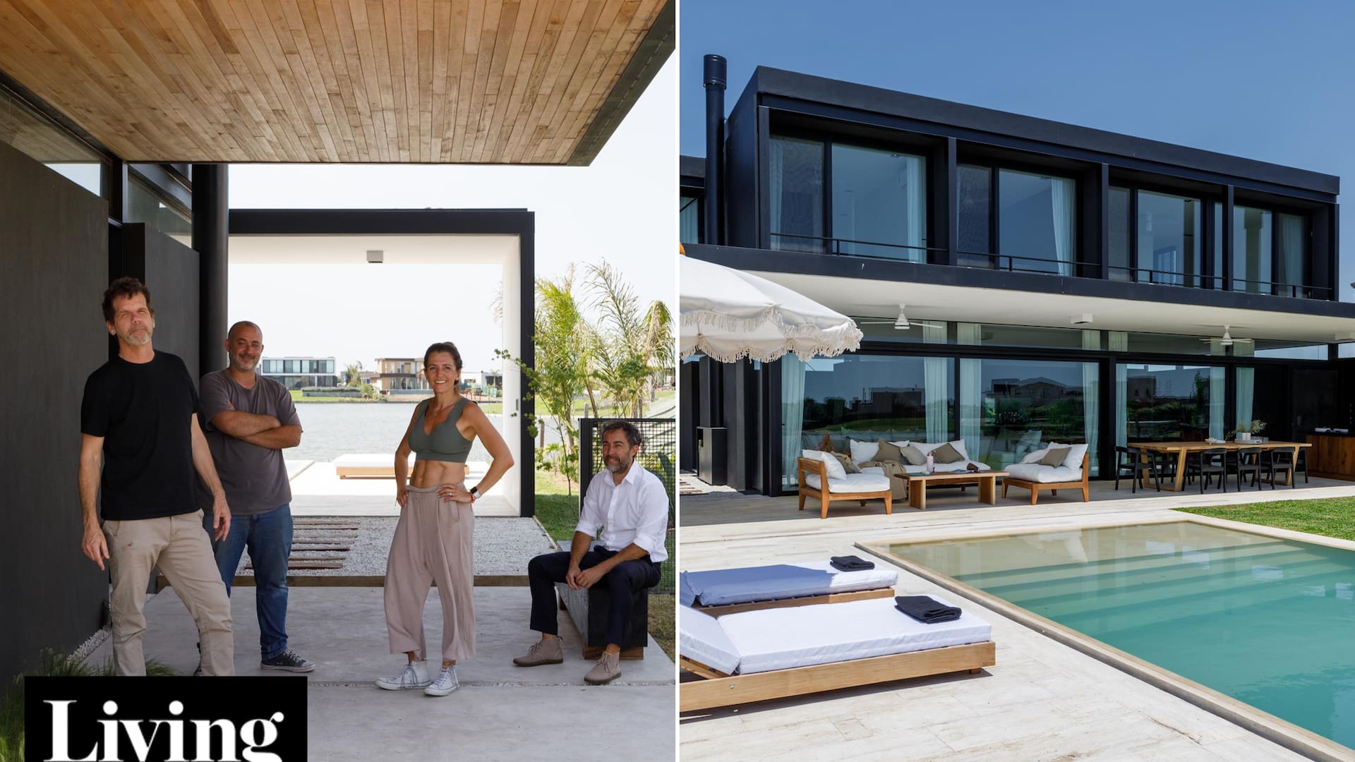 Construyeron una casa de fin de semana que terminó superando sus expectativas