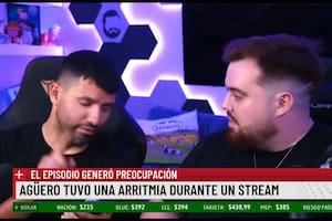 Kun Agüero tuvo una arritmia durante un stream