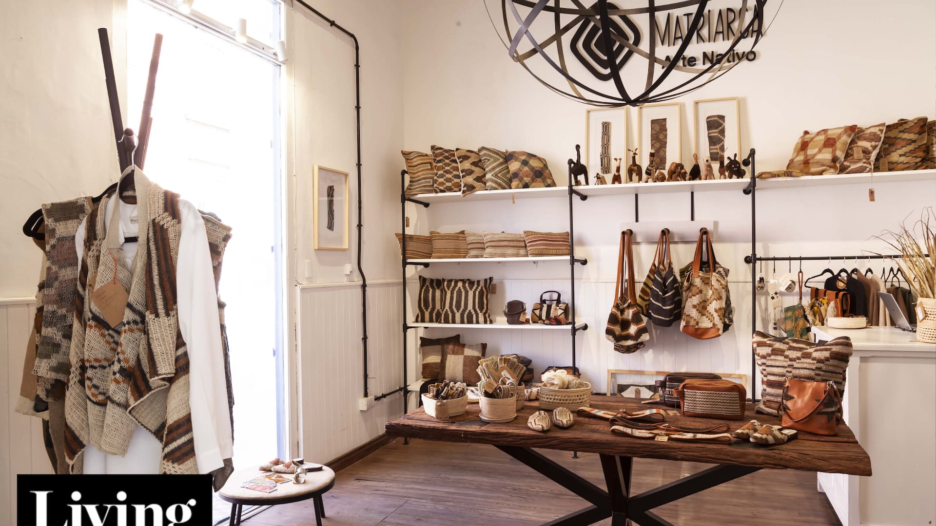 En Salta. La tienda de una realizadora audiovisual que dejó los sets para trabajar con artesanas del monte chaqueño