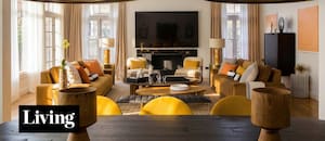 En solo un mes y medio, dejaron listo el interiorismo de esta gran casa en Martínez
