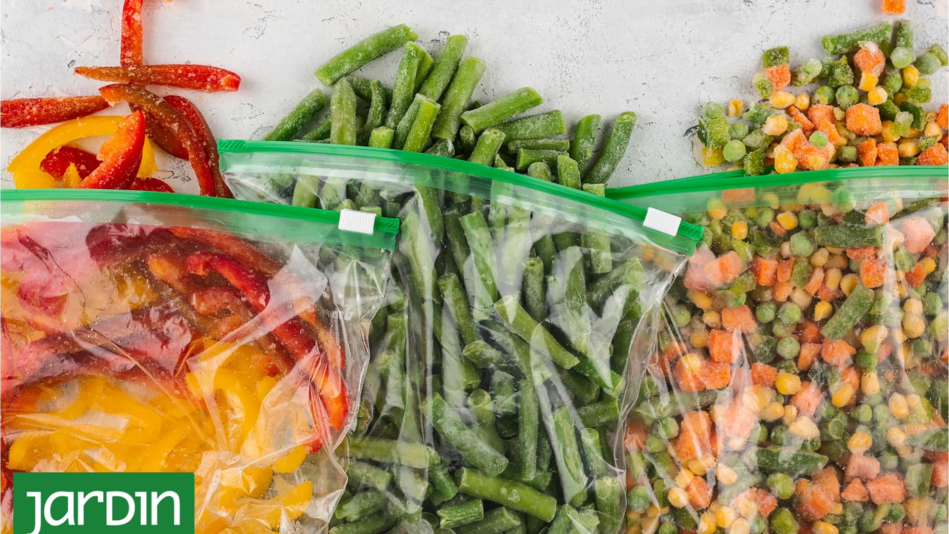 Cómo congelar cada una de las verduras para ahorrar tiempo y dinero