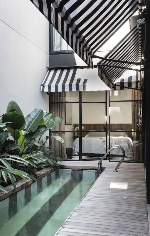 Hicieron de esta planta baja un oasis urbano y, también, un emprendimiento familiar