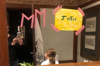 El tierno gesto de Antonia Macri para recibir al Presidente tras el debate