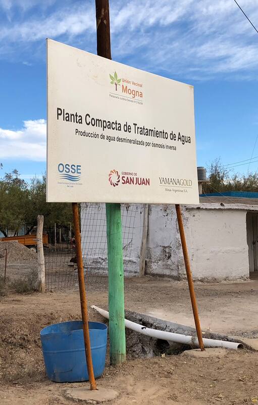 Mogna: hace más de un año inauguraron una planta potabilizadora y los vecinos siguen esperando