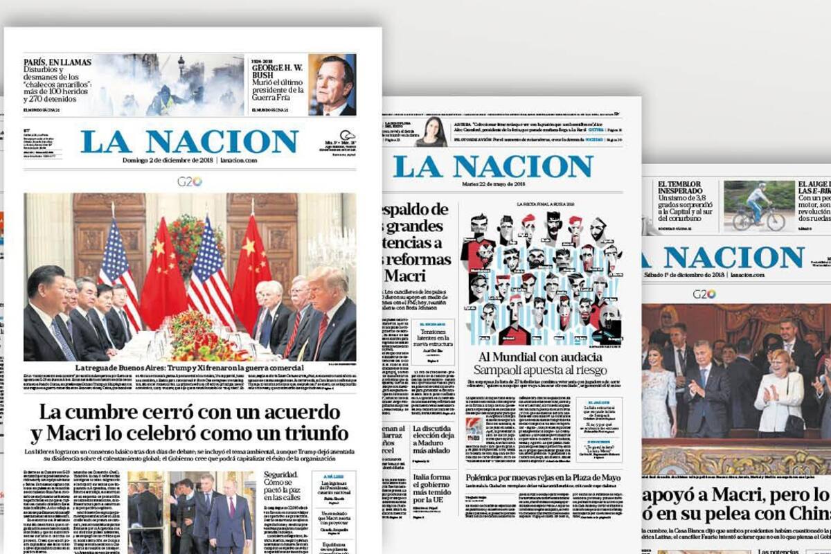 LA NACION recibe el premio al diario mejor diseñado del mundo