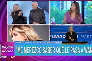 Cinthia Fernández cruzó a Andrés Nara por la salud de Wanda