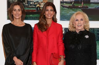 Los famosos salen y se dividen entre el arte y la comida gourmet