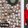 La artista Carolina Antoniadis se mudó a un edificio que construyó con amigos