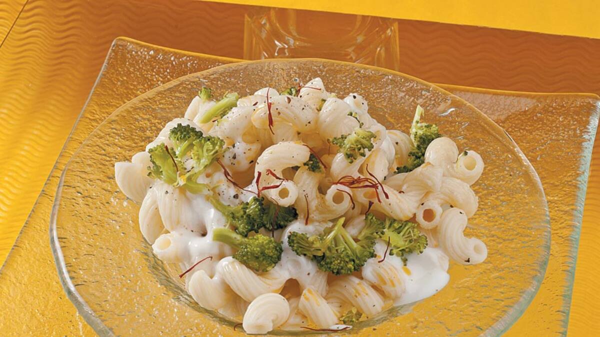 Fideos con ajo y brócoli