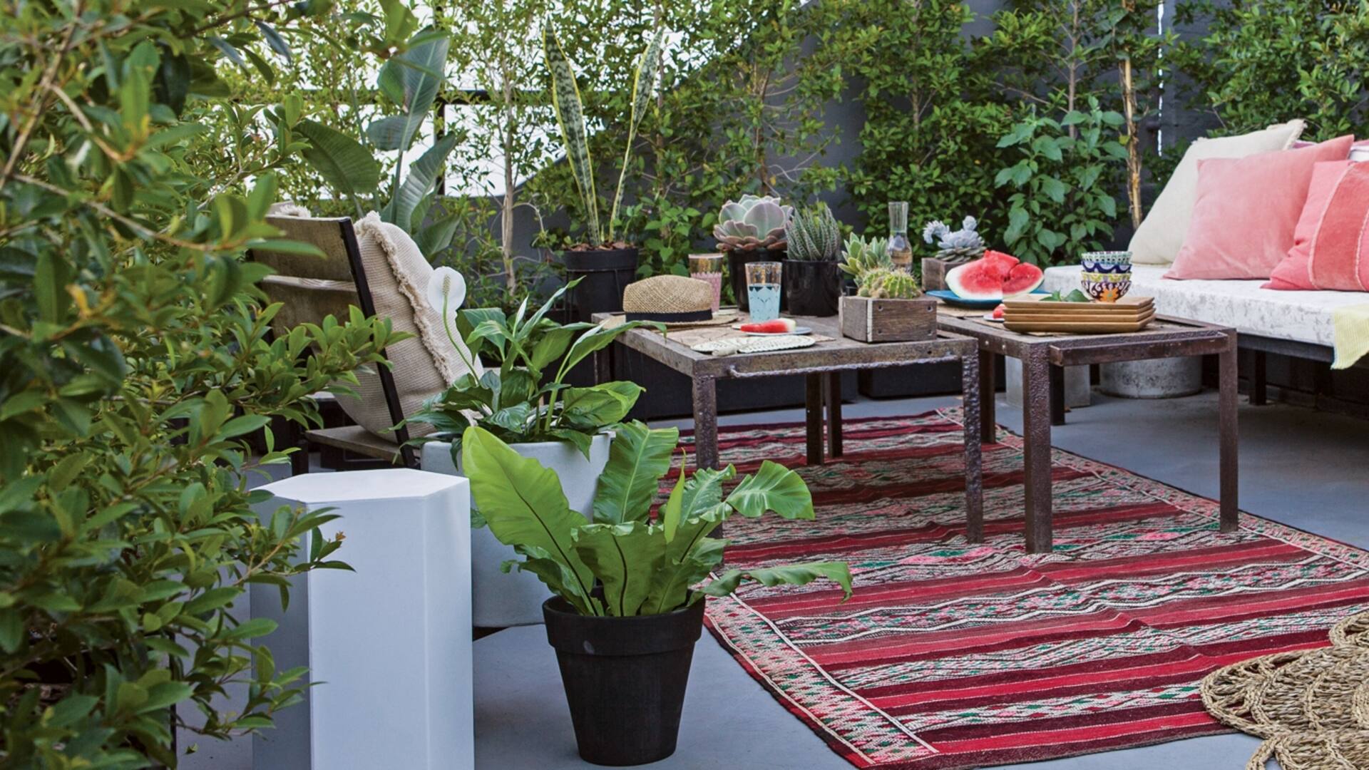 Al fresco. Ideas para crear espacios con onda en la terraza o el jardín