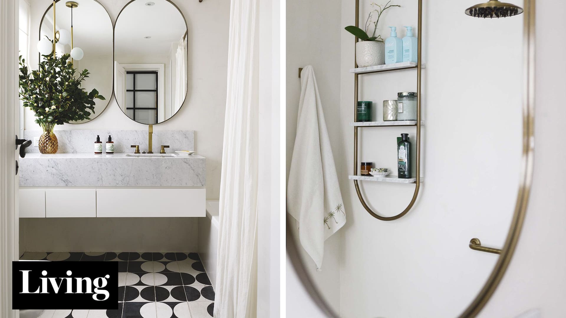 Cómo hacer un baño elegante en pocos metros