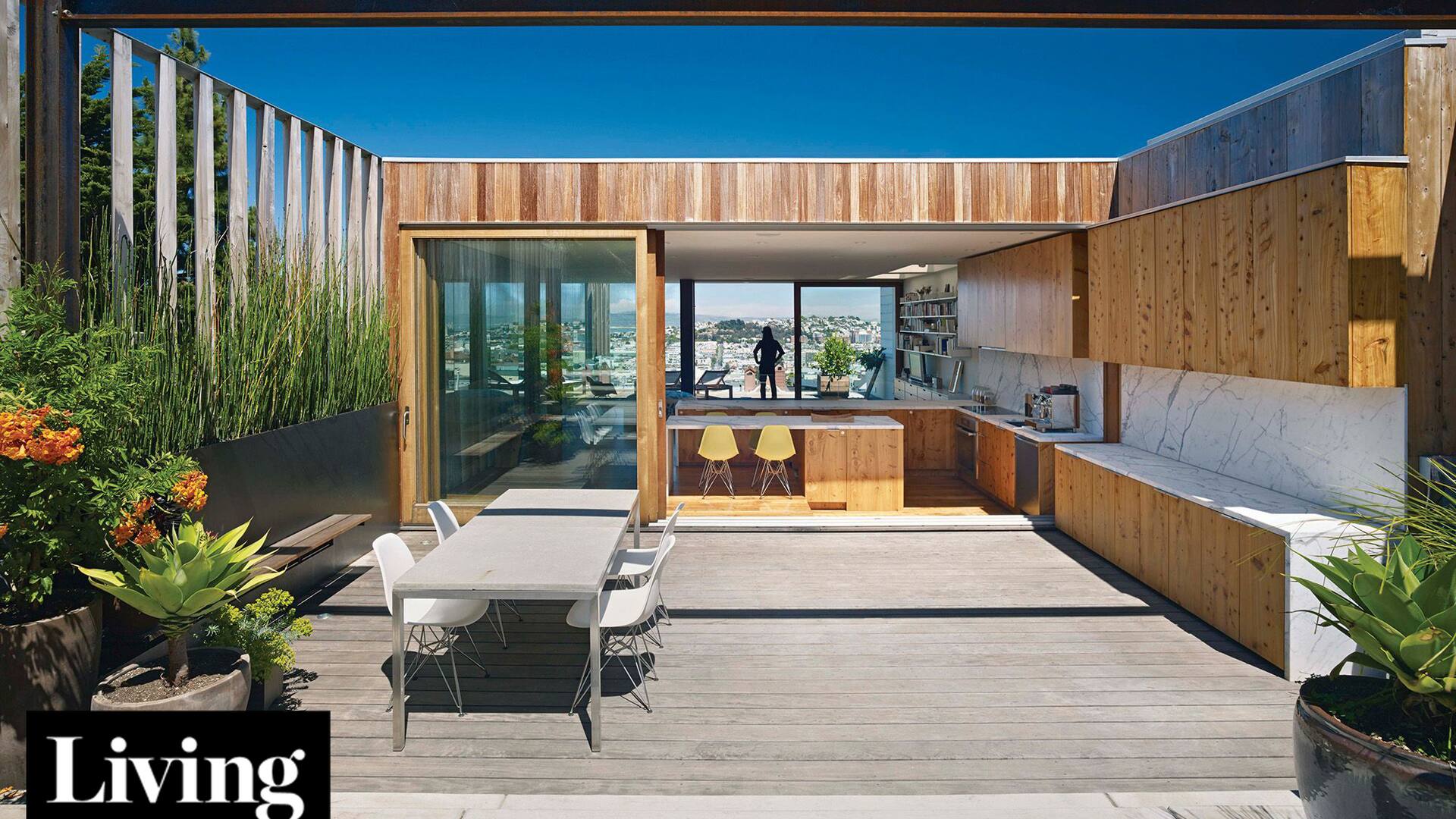 Una casa ultra moderna en un barrio victoriano de San Francisco logra potenciar la vista y el sol con diseño inteligente