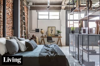 Padre e hijo hicieron de un depósito en Vicente López un loft espectacular