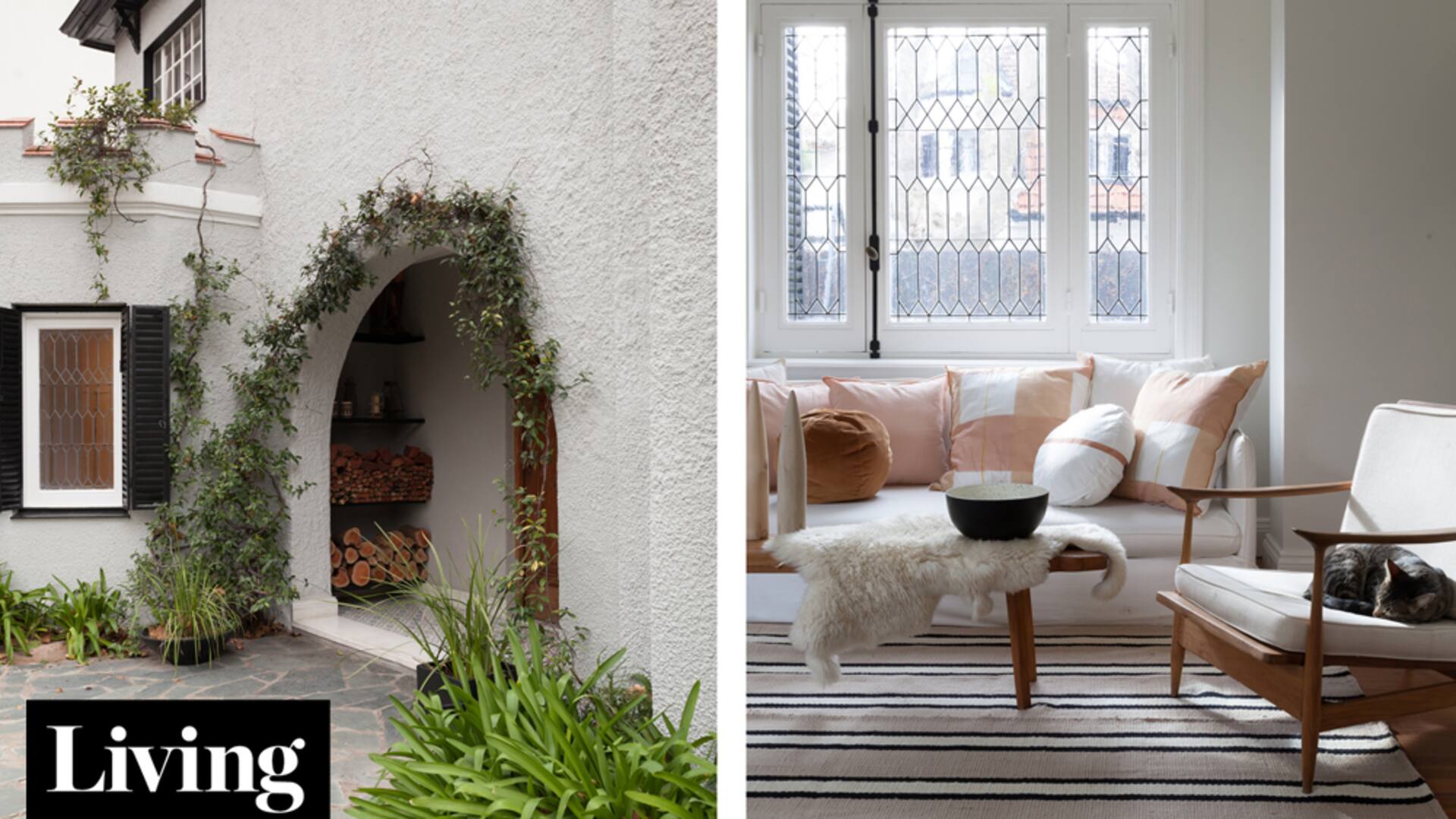 Luminoso resultado: Una casa de 1930 en La Lucila se recicló fusionando detalles originales dentro de un uso moderno
