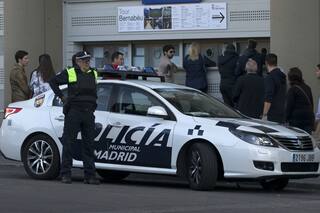 La policía de Madrid trabaja a contrarreloj: "El River-Boca es un reto"