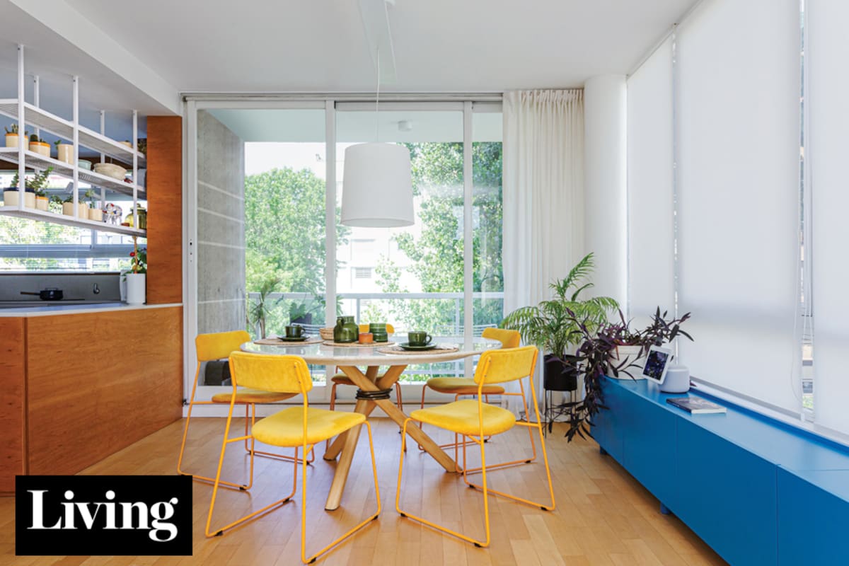 Antes y después: Mirá esta completísima reforma que actualizó una cocina y la integró al living-comedor
