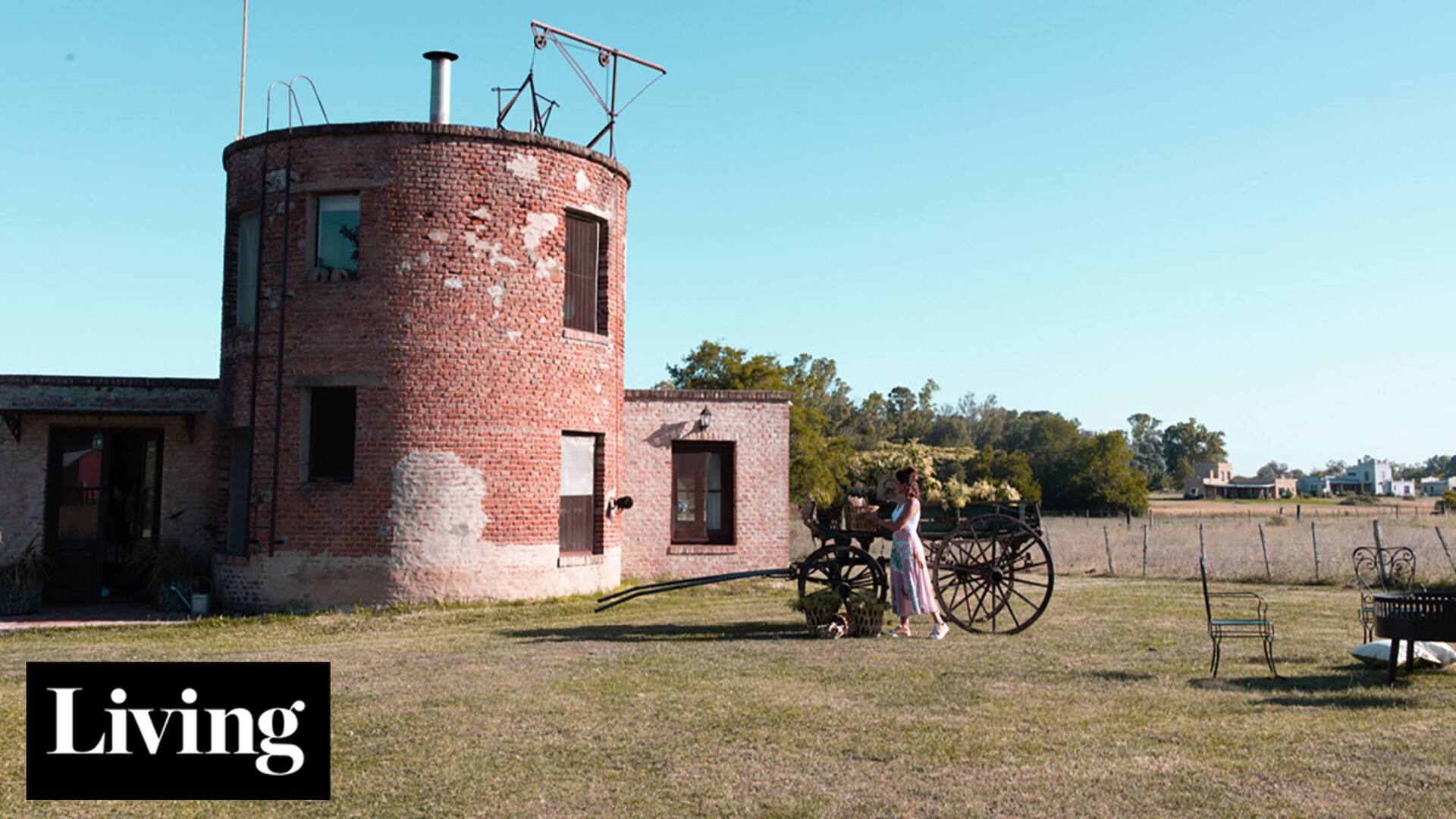 Renovaron un silo abandonado para convertirlo en una casa de huéspedes