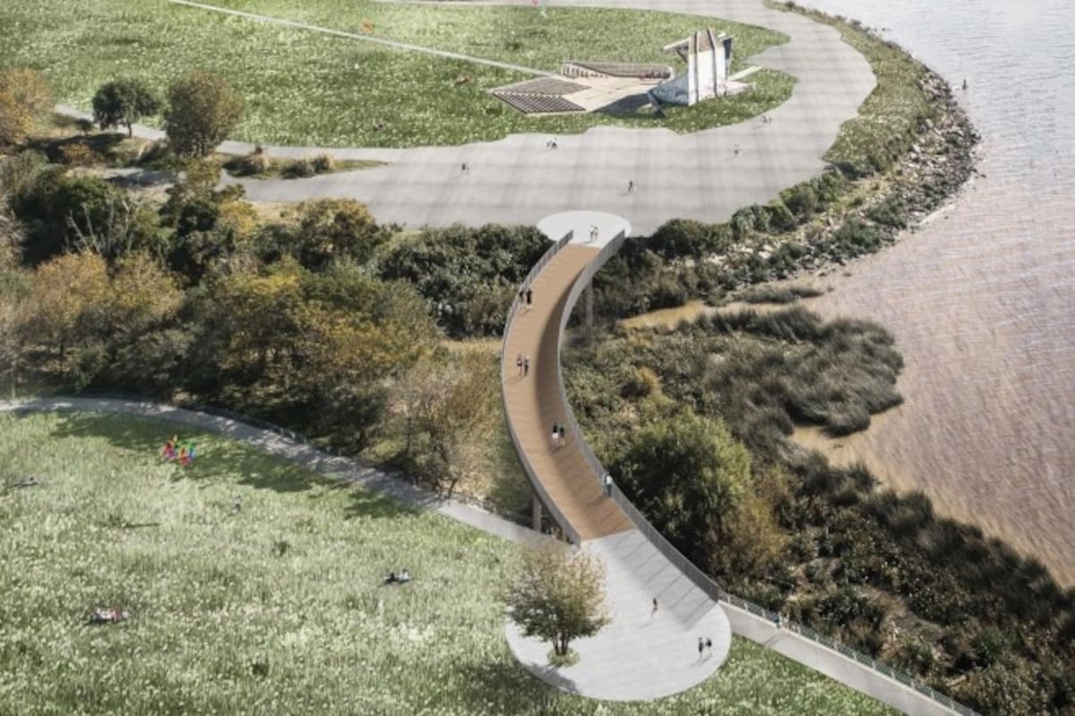 Innovación urbana: así será el puente peatonal que unirá la ciudad de Buenos Aires con Vicente López