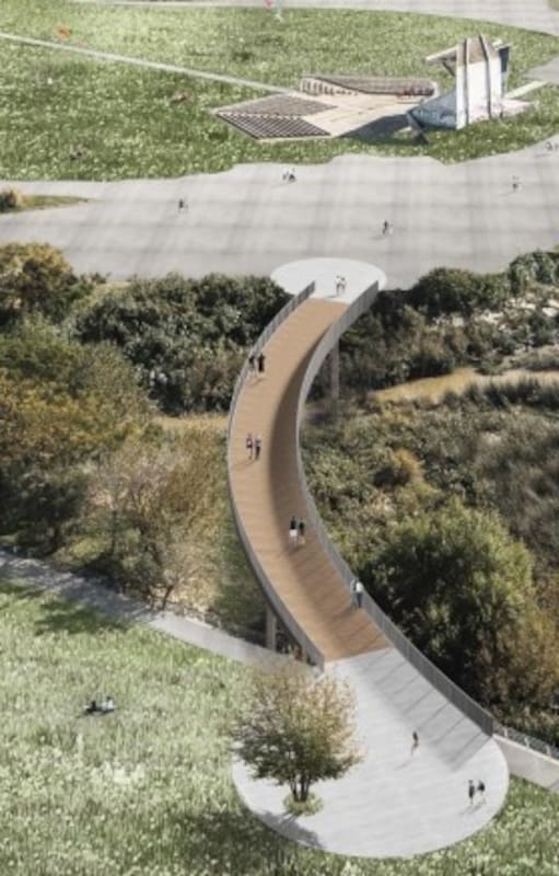 Innovación urbana: así será el puente peatonal que unirá la ciudad de Buenos Aires con Vicente López