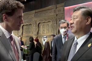 Las inusuales críticas en público de Xi Jinping a Justin Trudeau captadas por las cámaras