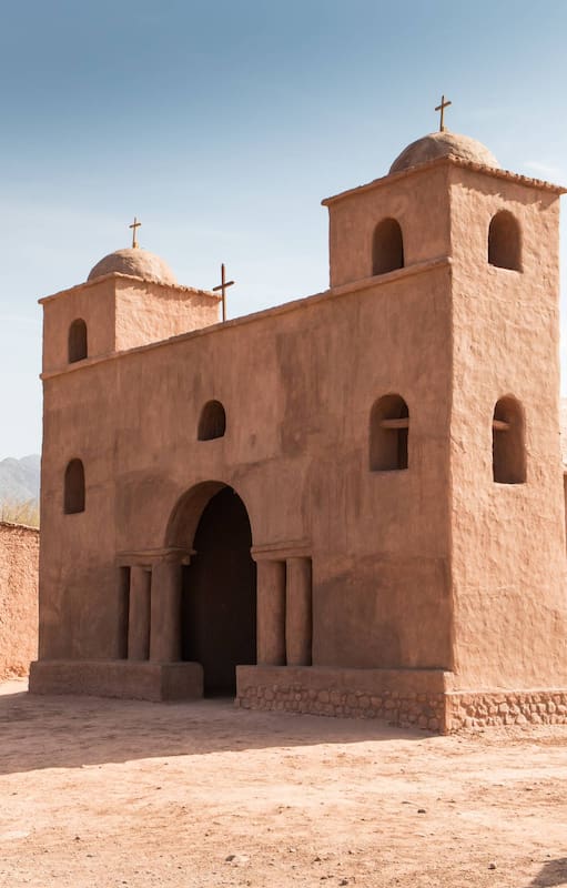 Iglesia de la Virgen del Rosario de Andacollo.
