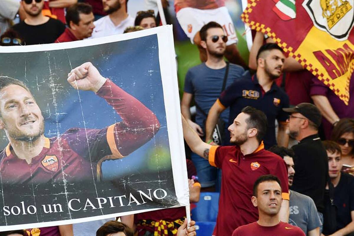 Totti, el último héroe italiano