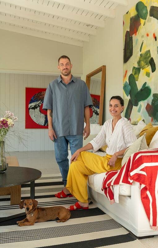 Una historia tan imprevisible como predestinada llevó a esta pareja de creativos a instalarse en Benavídez
