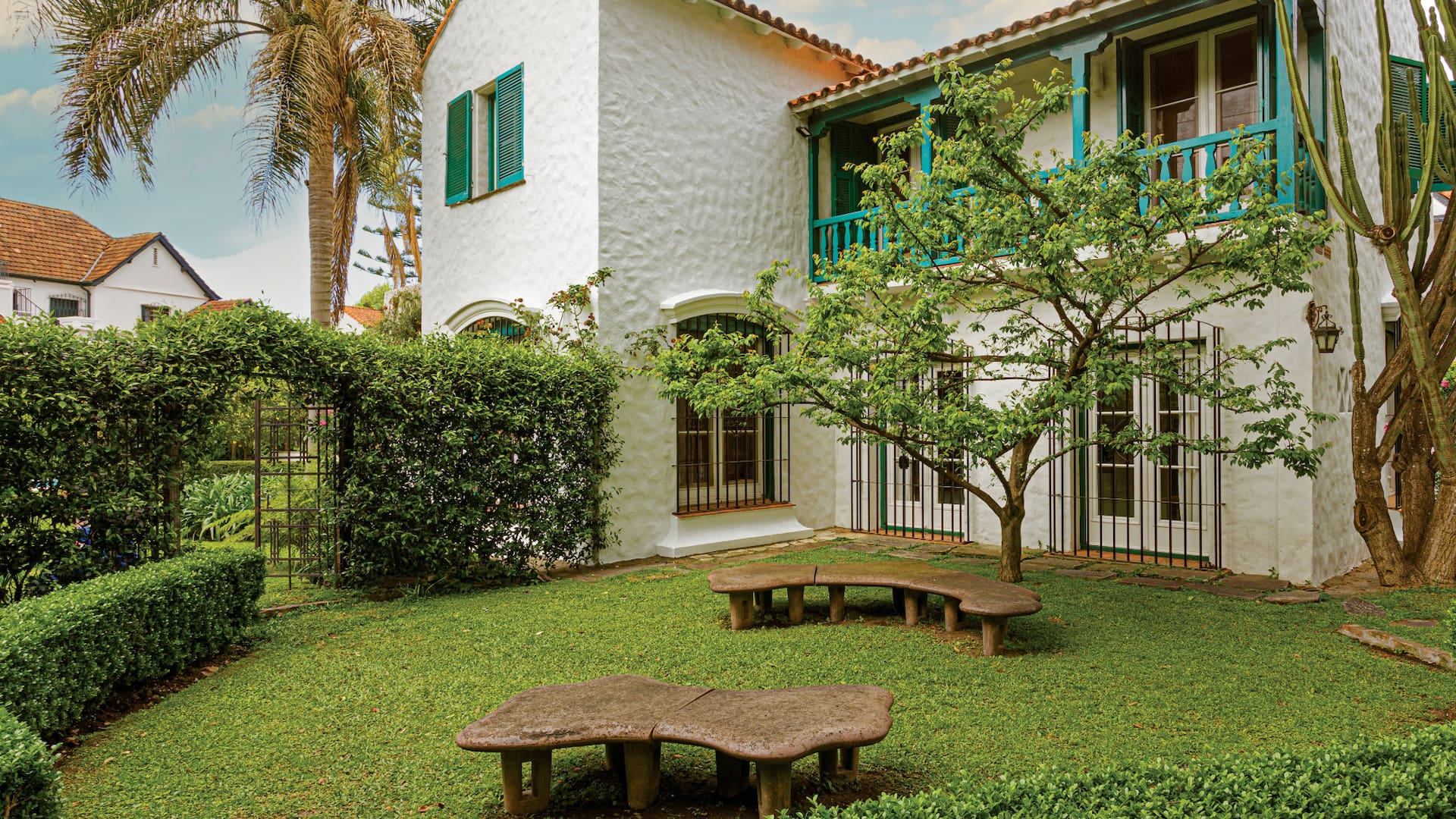 En San Isidro: Recorremos una casa histórica, donde una galería de arte tiene una singular sala subterránea