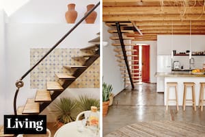 En una casa de 1900 en Portugal, una pareja encontró el refugio ideal para sus días de playa