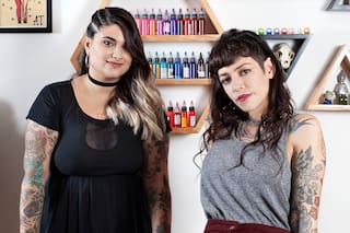 Arrancaron con $10.000 y abrieron su propio estudio de tatuajes