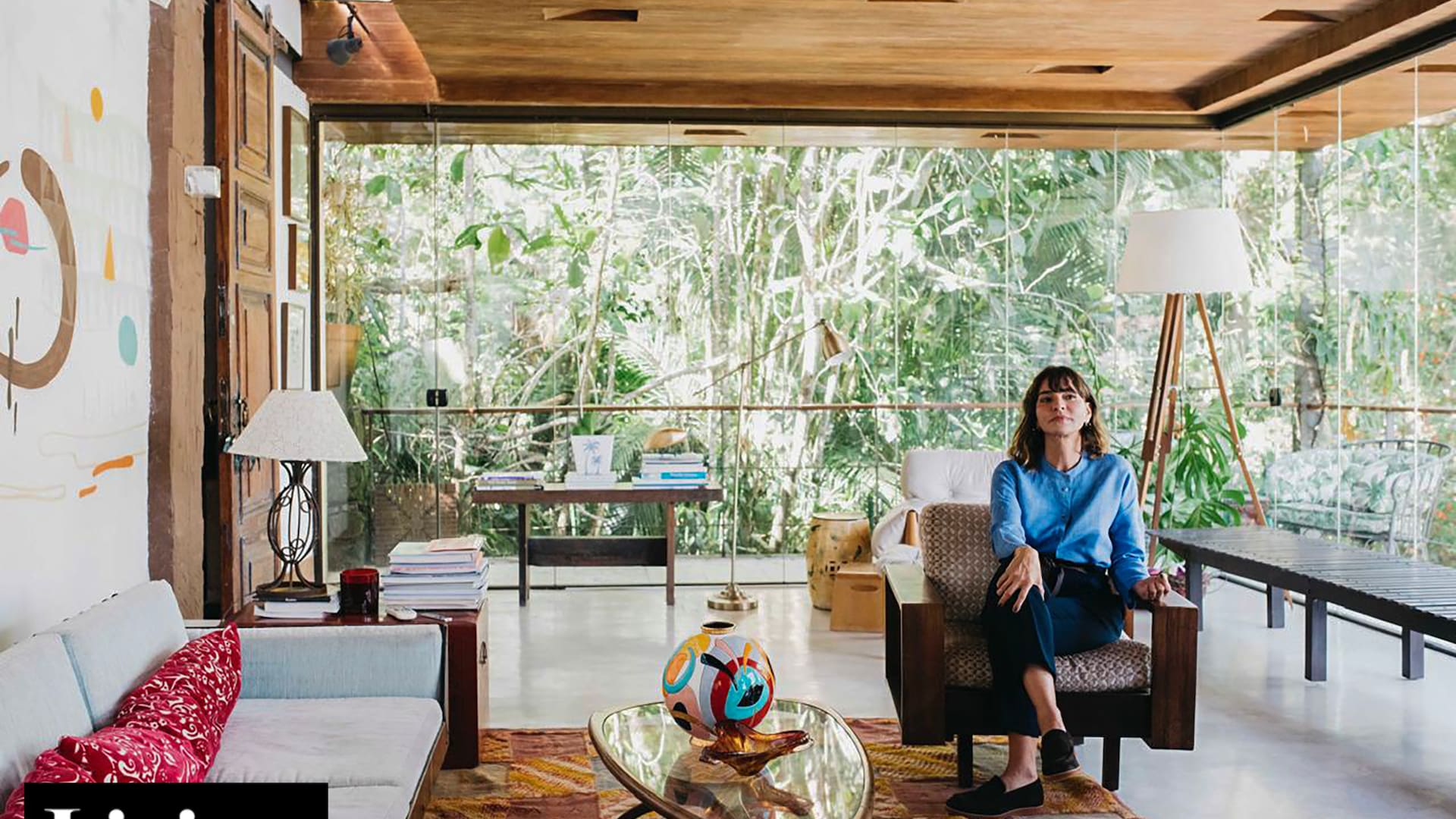 Así es la casa de la dueña de Zazá, restaurante emblema del más puro estilo carioca