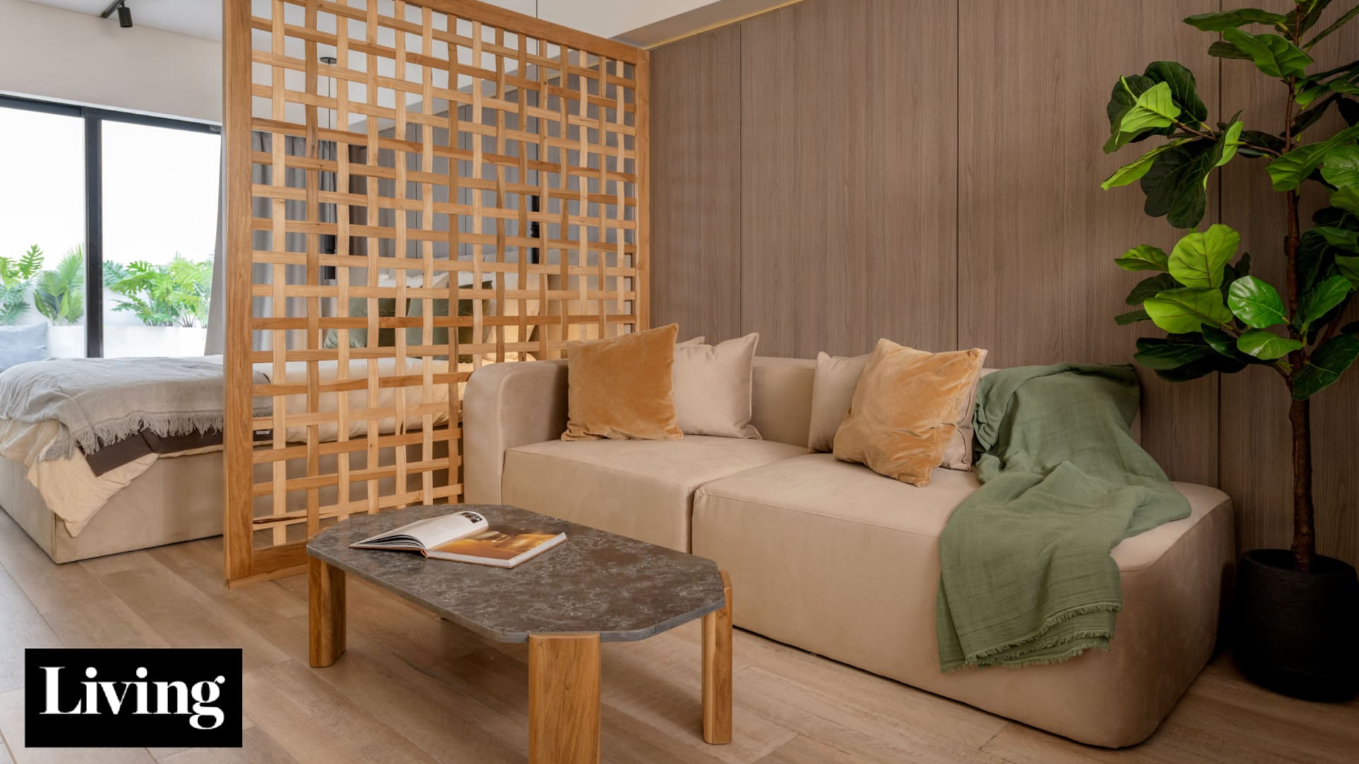 Te mostramos cómo se transformó un monoambiente en un espacio con estilo y confort de hotel boutique