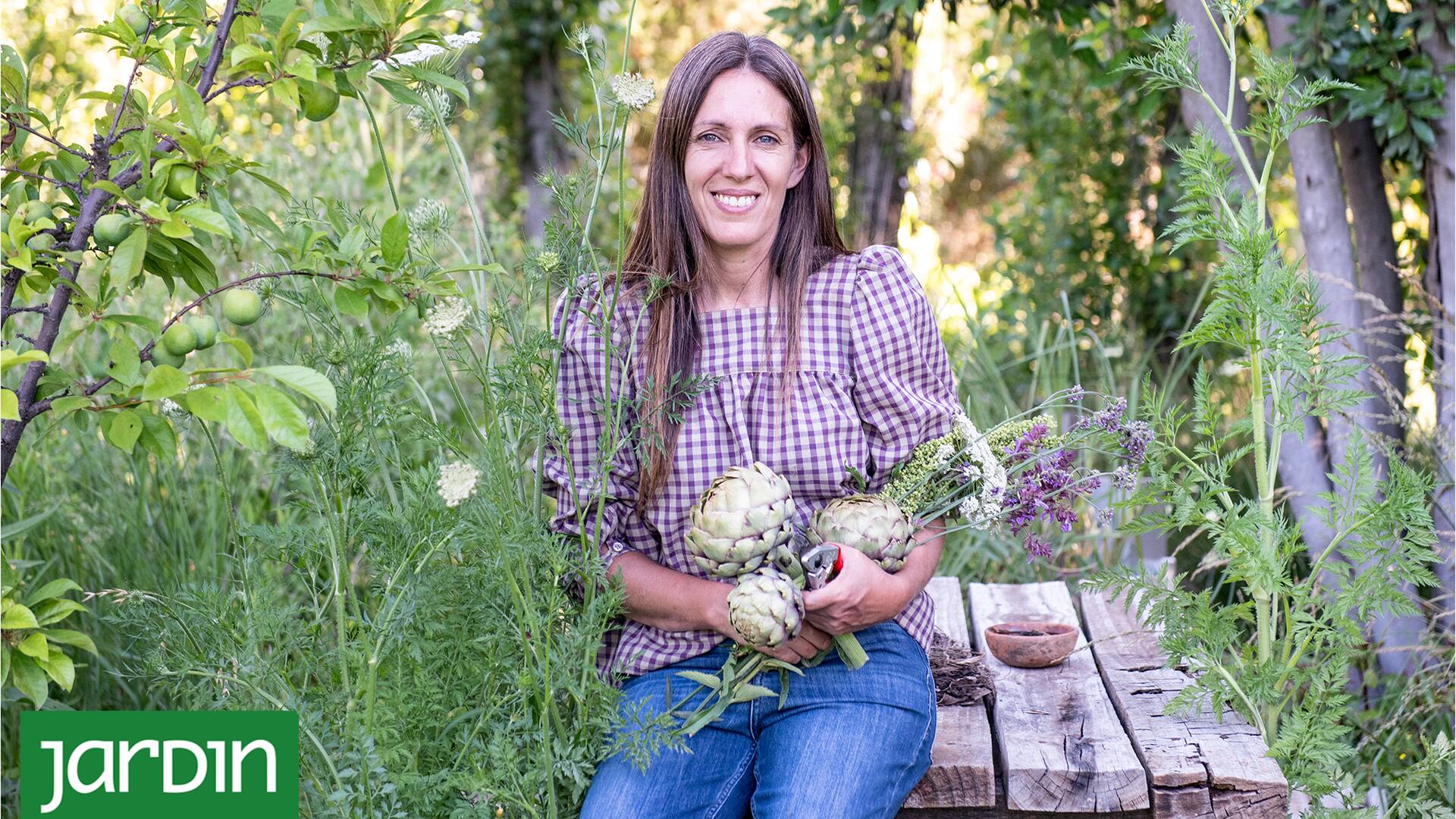 Armó un jardín eficiente, productivo y ecológico sin dejar de lado el buen diseño