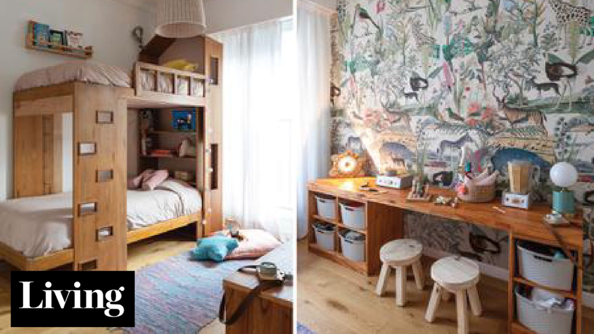 21 cuartos para chicos funcionales y de diseño original que vimos en casa de nuestros lectores