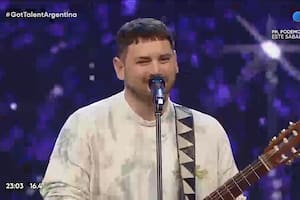 Un participante de Got Talent reversionó una canción de Abel Pintos y su reacción fue meme