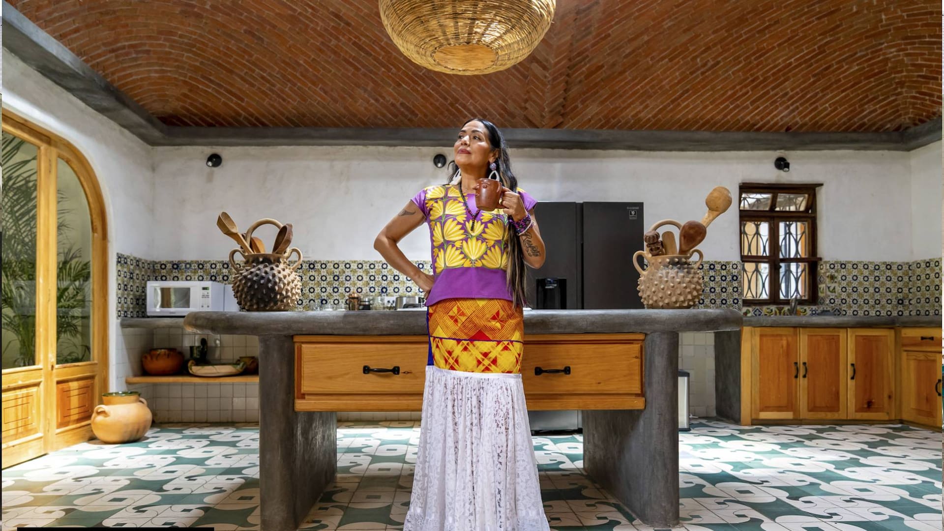 Visitamos a la cantante mexicana Lila Downs en su casa de Oaxaca