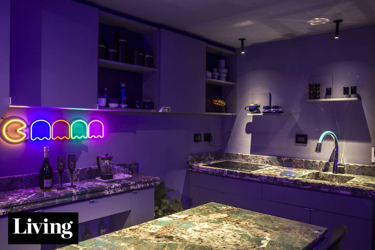 Un dos ambientes diseñado para un gamer que es un win-win