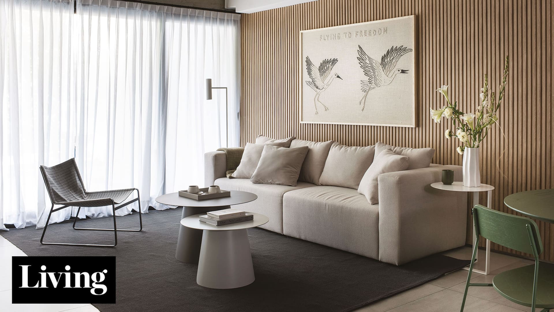 Revista Living decoración alquileres temporarios Page Faena