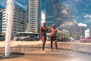 Un lugar inesperado para refrescarse en la calle