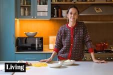 Fuimos a la casa de la chef Julieta Oriolo, donde en el centro, por supuesto, está la cocina