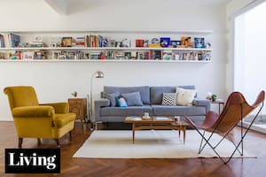 Un arquitecto logró luz total en el PH de Belgrano que reformó para vivir con su familia