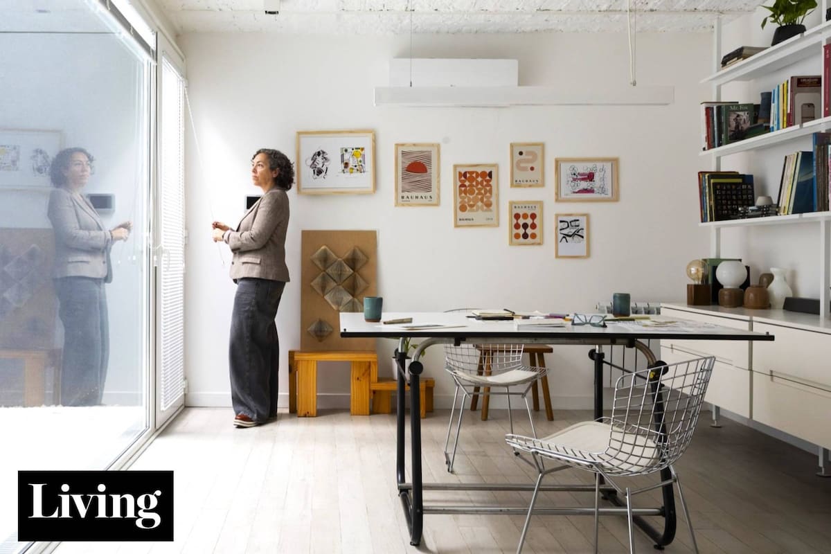 En un lote de 9x8, una arquitecta logró tener un PH de 97m2 cubiertos y 75 descubiertos