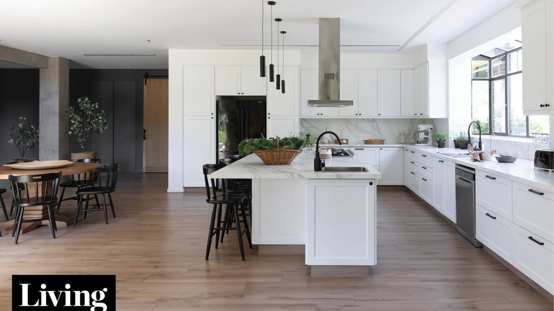 Tres cocinas en L con excelentes ideas de guardado