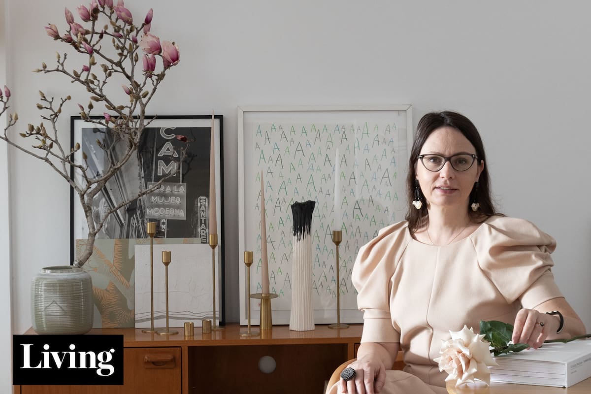 Es rusa, estudió diseño en Nueva York y conquistó Buenos Aires con sus ramos