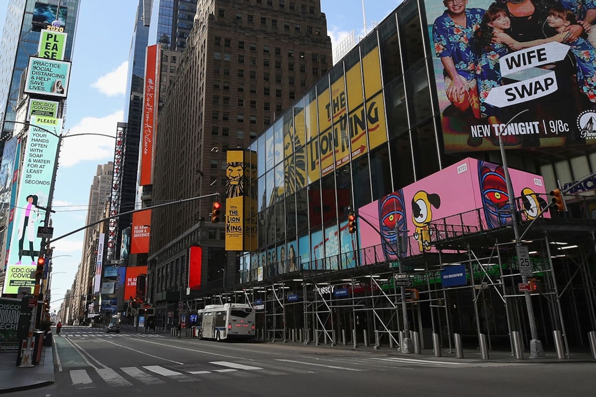 Nueva York arrasada por el coronavirus: de centro del mundo a foco del espanto