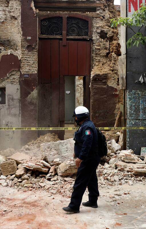 En fotos: así fue el terremoto que sacudió México