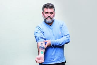 Sebastián de Caro. Las razones de sus tatuajes