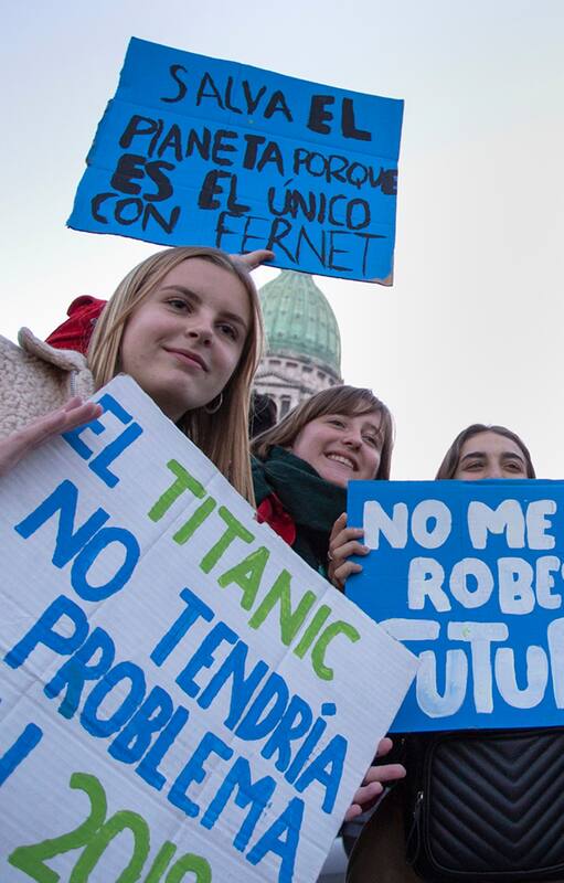 Los jóvenes, vanguardia contra el cambio climático