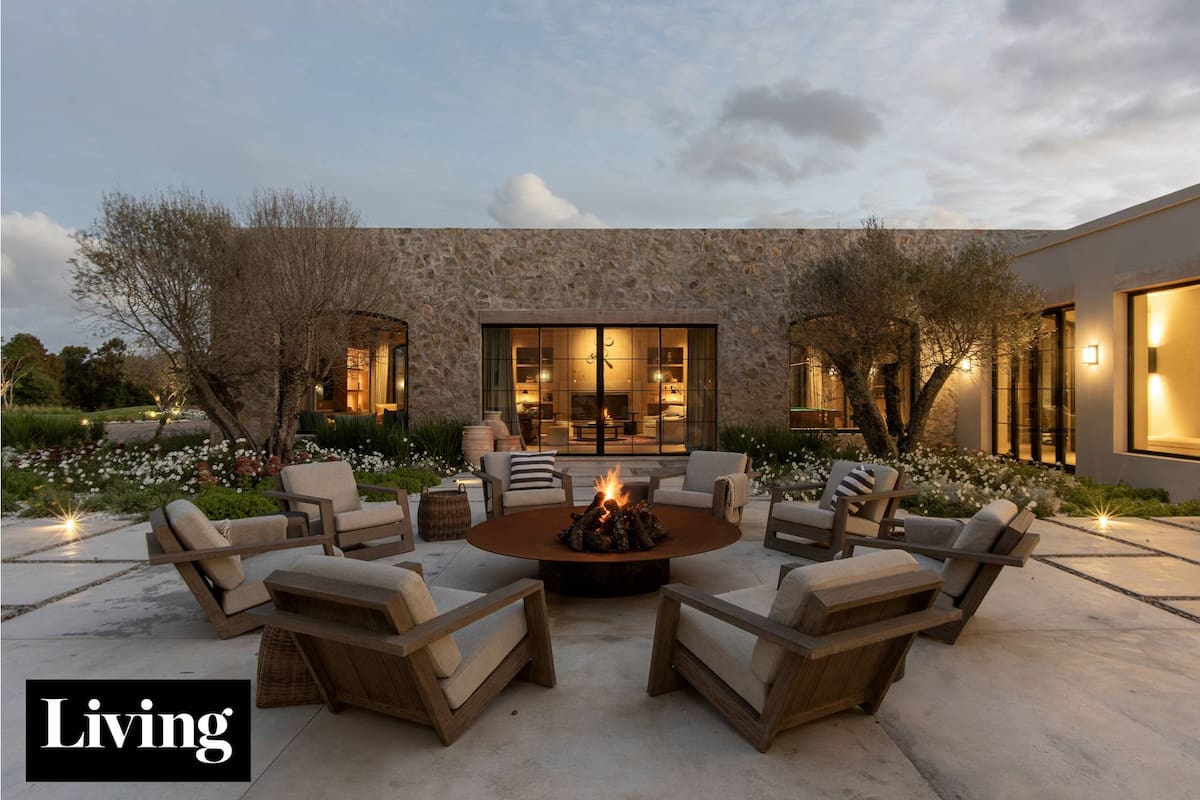 Una fabulosa casa de campo y mar con inspiración toscana en Manantiales